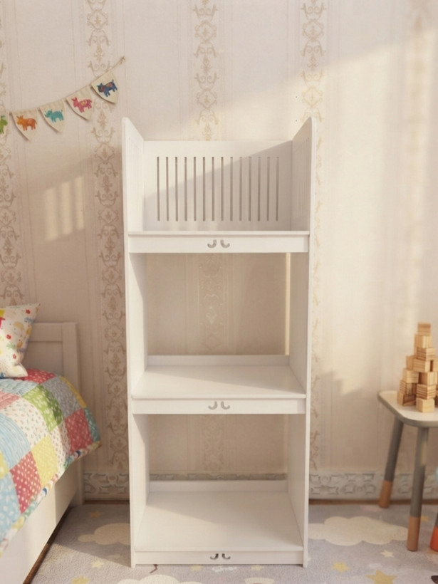 کتابخانه ۳ طبقه طرح خطی جنس pvc ضدآب