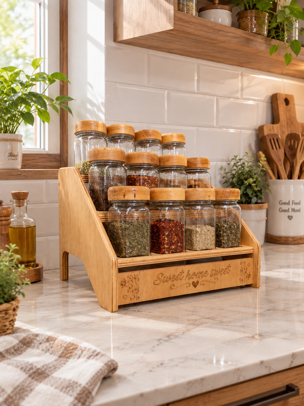 جاادویه مکارتی درب چوب رابروود (۱۲عددی)